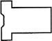 Tailpiece for Maxum Double Deadbolt .532in Long for Doors up to 1-3/4in