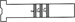 Tailpiece for Maxum Double Deadbolt 1.43in Long for Doors Over 1-3/4in