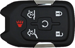 GM 5 Button PEPS Remote L,U,P,H,G