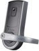Net 2 PaxLock, Galaxy Lever, Schlage C Keyway, 2.4GHz, 1-60 Second, Battery Powered, 2-3/4in Backset, AES 128bit, ANSI, UL, Black