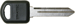 GM R/W Transponder Key