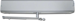 Pull Side Low Voltage Power Operator, on Board Power Supply, Regular Arm, Metal Cover, 689/SP28 Painted Aluminum