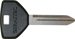 Chrysler Key GRV73 Y154-P Plastic