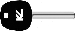 Lexus Long Blade Transponder Key - HS