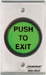 Push Button, 2in Round, Momentary Switch, Single Gang, DPST, Illuminated, Red/Green/Handicap Lenses, 630/US32D Satin Stainless Steel