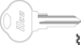 Club Key Blank CB11 CLB11
