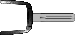Lexus Short Tapered End Horseshoe Blade