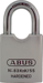 Key-in-Knob Brass Padlock 2in Wide - Includes Adaptors for OEM Cylinders, Shackle - 3/8in Diameter and 1-1/16in Vertical Clearance, Boxed