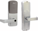 KIT - Multi-Technology Reader Network Hardwired Classroom/Storeroom, Mortise Lock, Rhodes Lever, Key-in-Lever, Less Cylinder, 2-3/4in Backset, UL, ANSI Strike, Field Reversible Handing, Grade 1, 626/US26D Satin Chrome
