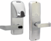 KIT - Magnetic Stripe (Insert Card) Network Hardwired Classroom/Storeroom, Cylindrical Lock, Rhodes Lever, FSIC (Schlage Full Size IC), Less Core, 2-3/4in Backset, UL, ANSI Strike, Field Reversible Handing, Grade 1, 626/US26D Satin Chrome