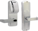 KIT - Magnetic Stripe (Swipe Card) Network Hardwired Classroom/Storeroom, Cylindrical Lock, Rhodes Lever, FSIC (Schlage Full Size IC), Less Core, 2-3/4in Backset, UL, ANSI Strike, Field Reversible Handing, Grade 1, 626/US26D Satin Chrome