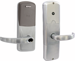 KIT - Multi-Technology Reader Network Hardwired Privacy, Mortise Lock, Sparta Lever, SFIC (Small Format IC), Less Core, 2-3/4in Backset, UL, ANSI Strike, Field Reversible Handing, Grade 1, 626/US26D Satin Chrome