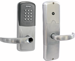 KIT - Multi-Technology Reader and Keypad Network Hardwired Privacy, Mortise Lock, Sparta Lever, Key-in-Lever, Less Cylinder, 2-3/4in Backset, UL, ANSI Strike, Field Reversible Handing, Grade 1, 626/US26D Satin Chrome