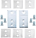 Electric Strike Mounting Tabs