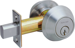 Deadbolt Double Cylinder, Schlage 6-Pin C Keyway, Keyed Alike 4, 2-3/4in Backset, Grade 1, 626/US26D Satin Chrome