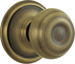 Dummy Georgian Knob, Grade 2, 609/US5 Antique Brass