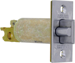 Deadlatch 2-3/4in Square B250 Series, 1-1/8in x 2-1/4in, 626/US26D Satin Chrome