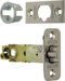 Deadlatch Adjustable Triple Option F Series, 1in x 2-1/4in, 626/US26D Satin Chrome