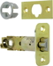 Deadlatch Adjustable Triple Option F Series, 1in x 2-1/4in, 605/US3 Bright Brass