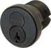 FSIC 1-1/2in Mortise Housing with Core, Straight Cam K510-730, C Keyway, 613/US10B Oil Rubbed Bronze
