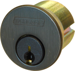 1-1/8in Mortise Cylinder Adams Rite Cam (L583-446), Everest C345 Keyway, 36-079-037 (3/8in) Blocking Ring, 613/US10B Oil Rubbed Bronze