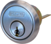 Rim Cylinder, Everest C123 Keyway, 626/US26D Satin Chrome