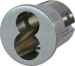 FSIC 1-1/2in Mortise Housing Less Core Schlage L Cam L583-255, 626/US26D Satin Chrome