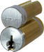 FSIC Core Cylinder, Everest S123 Keyway, 626/US26D Satin Chrome