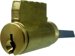 6-Pin Deadbolt Cylinder B560/660, C Keyway, 606/US4 Satin Brass