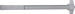 Rim Fire Rated Exit Device, Less Trim, No Dogging, 36in, Grade 1, 689/SP28 Powder Coated Aluminum