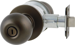 6-Line Privacy Knob Lock, B Knob, Grade 2, 2-3/4in Backset, 808 ANSI Strike, 613E/US10BE Dark Oxidized Satin Bronze