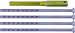 Exit Trim Extended Shaft Spindle with Screws Fits 2in to 2-3/4in, (Required for Marks M9900)