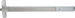 Narrow Stile Rim Exit Device, Exit Only, 36in, Hex Dogging, 299 Strike, Grade 1, 710/313AN Dark Bronze Anodized