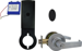 ArchiTech Network Wireless Cylindrical Lock, 5000 Users, 500 Scheduled Events, 36,000 Event Audit Trail, Surface Mount Electronics (S), Oval Prox Reader (1), Grade 1 Marks Lever (195), Storeroom Function (F), Schlage C Keyway, 626/US26D Satin Chrome