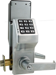 Networx Keypad Cylindrical Lock, Schlage C Keyway, 5000 Users, 35,000 Audit Trail, Supports 802.11 or Ethernet, No Hardwiring, 626/US26D Satin Chrome