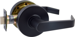 Grade 1 Passage Regular Lever, ANSI Strike (4-7/8in x 1-1/4in), 2-3/4in Backset, 613/US10B Oil Rubbed Bronze