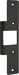Radius Corner Face Plate 6-7/8in x 1-1/4