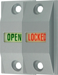 Lock Indicator Set w/Sign