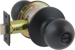 Grade 2 Privacy Ball Knob, ANSI Strike (4-7/8in x 1-1/4in), 2-3/4in Backset, 613/US10B Oil Rubbed Bronze
