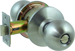 Grade 2 Privacy Ball Knob, ANSI Strike (4-7/8in x 1-1/4in), 2-3/4in Backset, Satin 630/US32D Stainless Steel