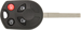 Ford 4 Button Remote Head Key HU101