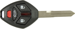 Mitsubishi 4 Button Remote Head Key