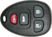 GM 4 Button Remote Keyless Entry