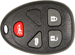 GM 4 Button Remote Keyless Entry