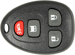 GM 4 Button Remote Keyless Entry