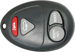 GM 4 Button Remote Keyless Entry