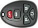 GM 5 Button Remote Keyless Entry