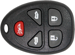 GM 5 Button Remote Keyless Entry