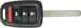 Honda 4 Button Remote Head Key