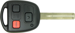 Lexus 3 Button 4D68 Remote Head Key